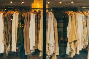 Small Business Saturday Clothing Rack